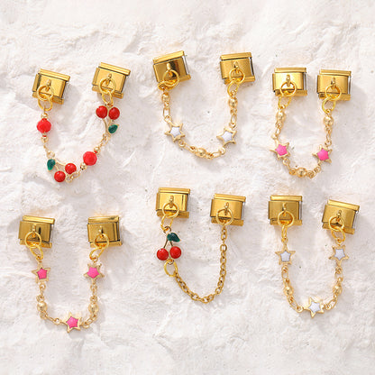 Charm-Kette mit Symbol-Anhänger