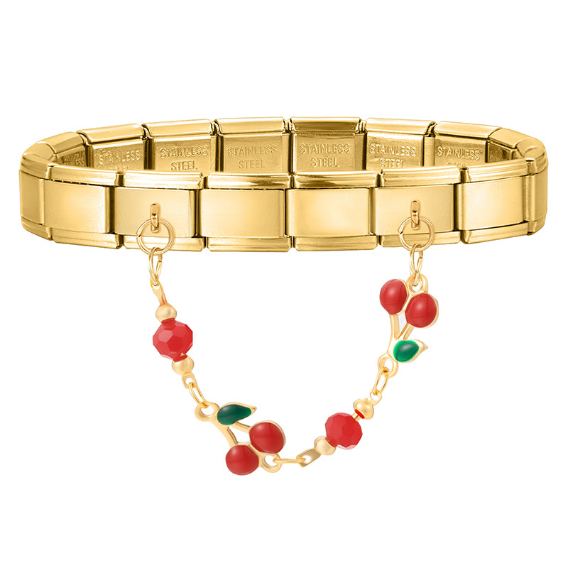 Charm-Kette mit Symbol-Anhänger