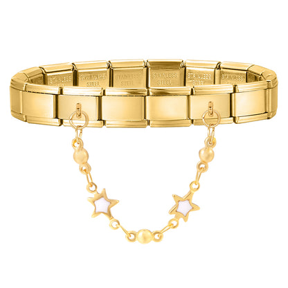 Charm-Kette mit Symbol-Anhänger