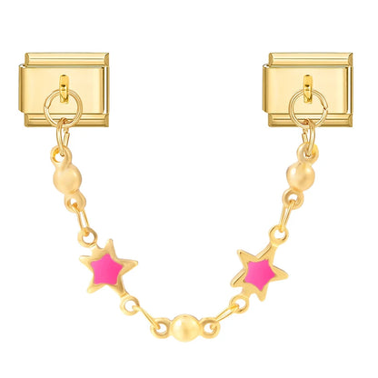 Charm-Kette mit Symbol-Anhänger