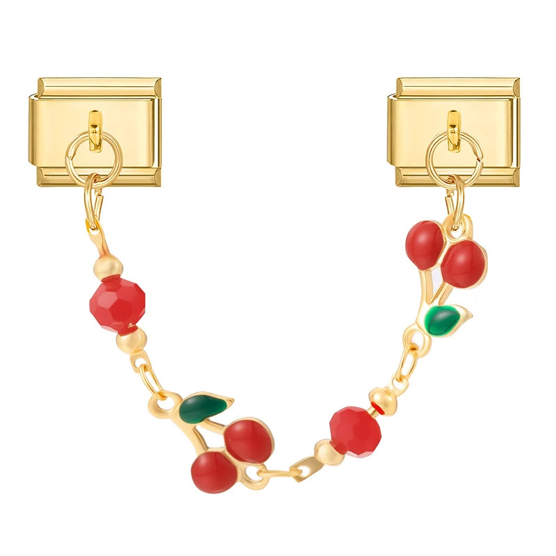 Charm-Kette mit Symbol-Anhänger