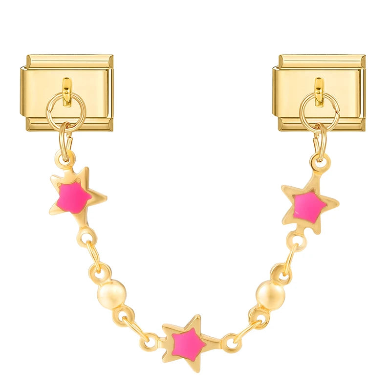 Charm-Kette mit Symbol-Anhänger