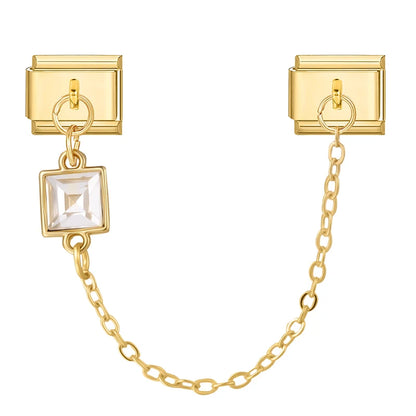 Charm-Kette mit Symbol-Anhänger