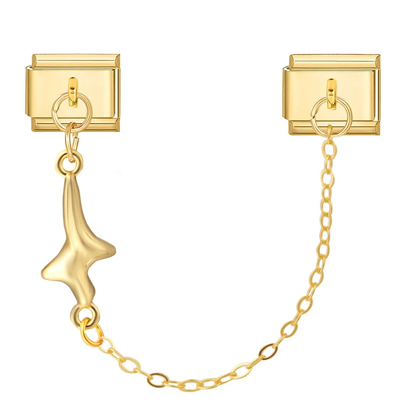 Charm-Kette mit Symbol-Anhänger