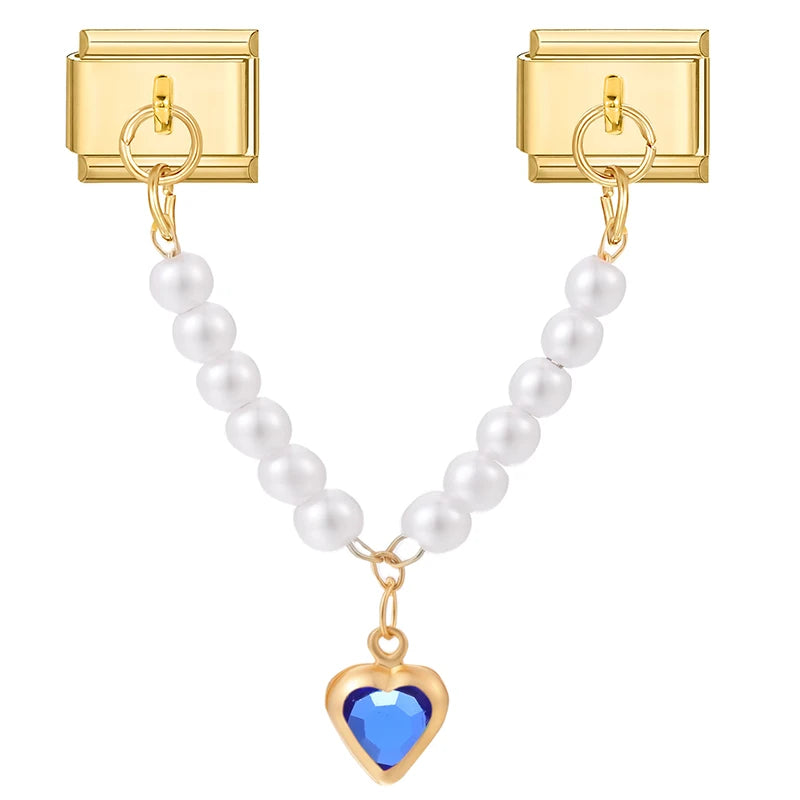 Charm-Kette mit Symbol-Anhänger