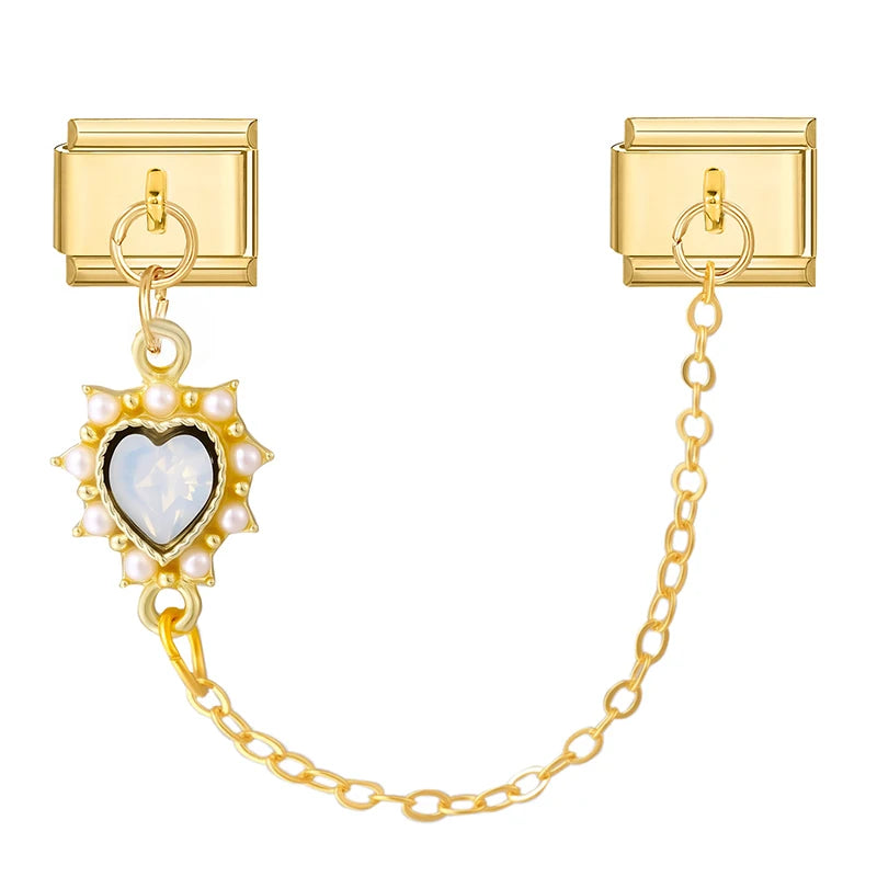 Charm-Kette mit Symbol-Anhänger