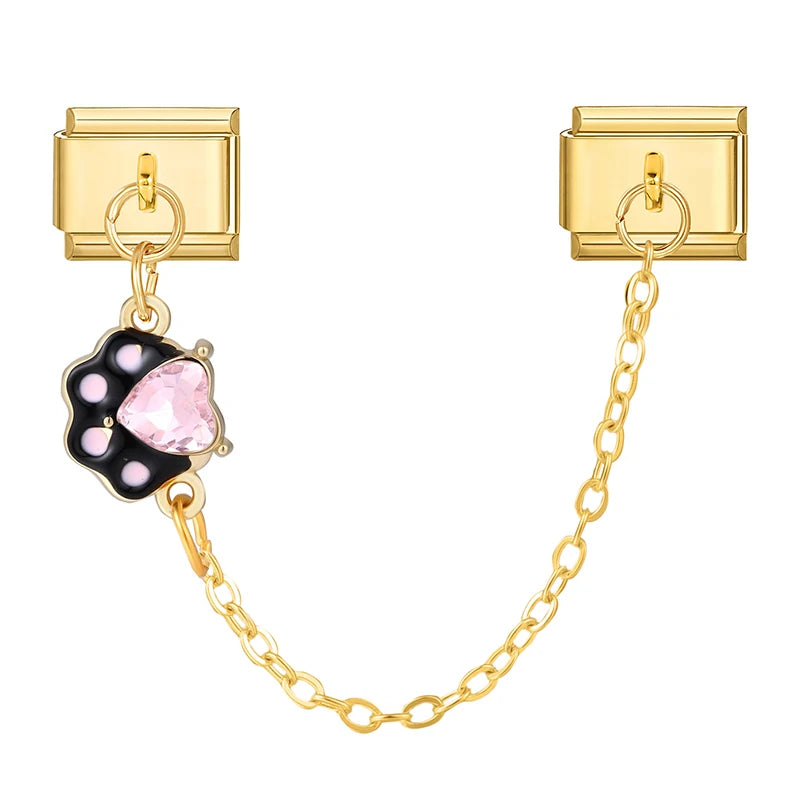 Charm-Kette mit Symbol-Anhänger