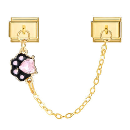 Charm-Kette mit Symbol-Anhänger