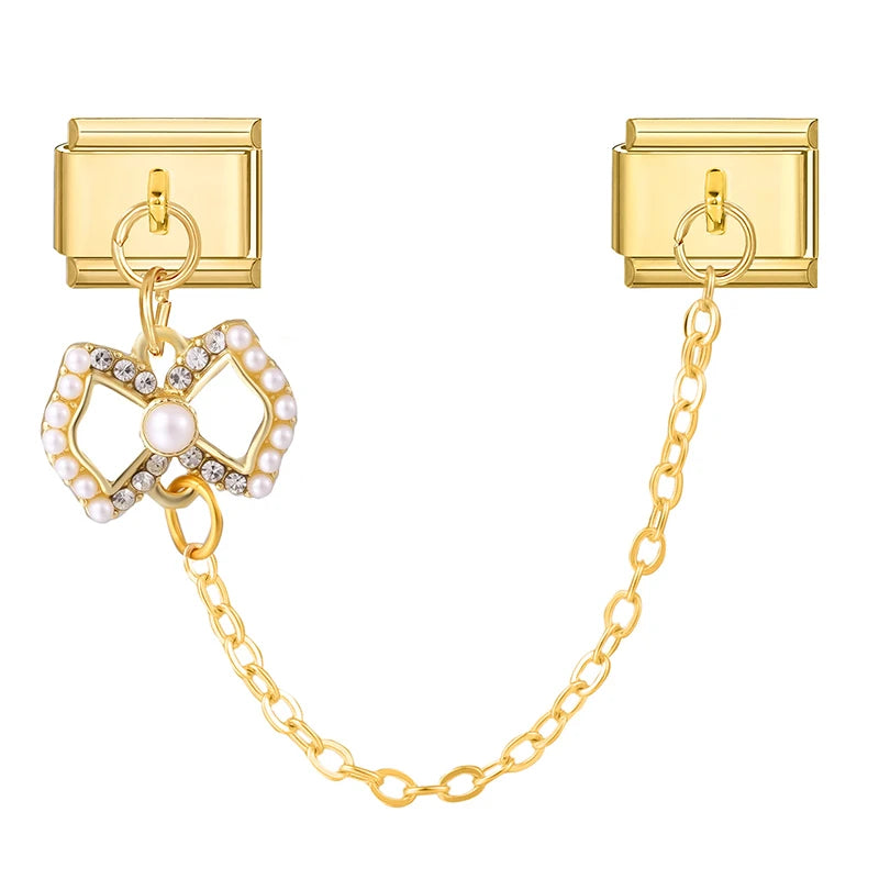 Charm-Kette mit Symbol-Anhänger