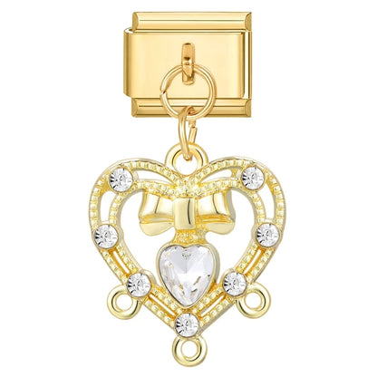 Goldene Love Charms – Eleganz trifft Zärtlichkeit