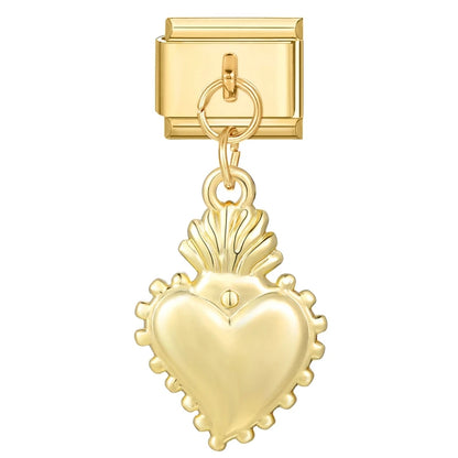 Goldene Love Charms – Eleganz trifft Zärtlichkeit